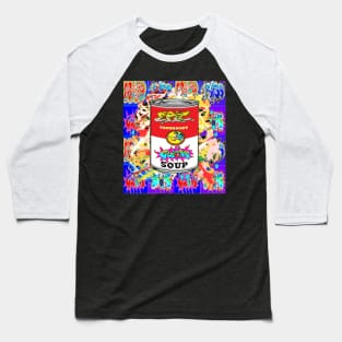 guitar pop art popart 60s art 2 Baseball T-Shirt